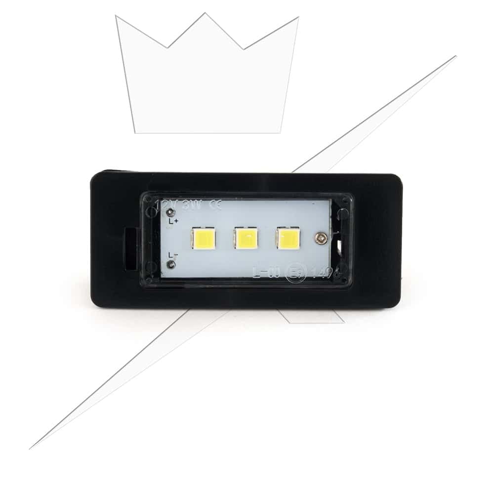 Luxtar LED Number Plate Light for AUDI Golf 6, Passat, VW - Bild 3