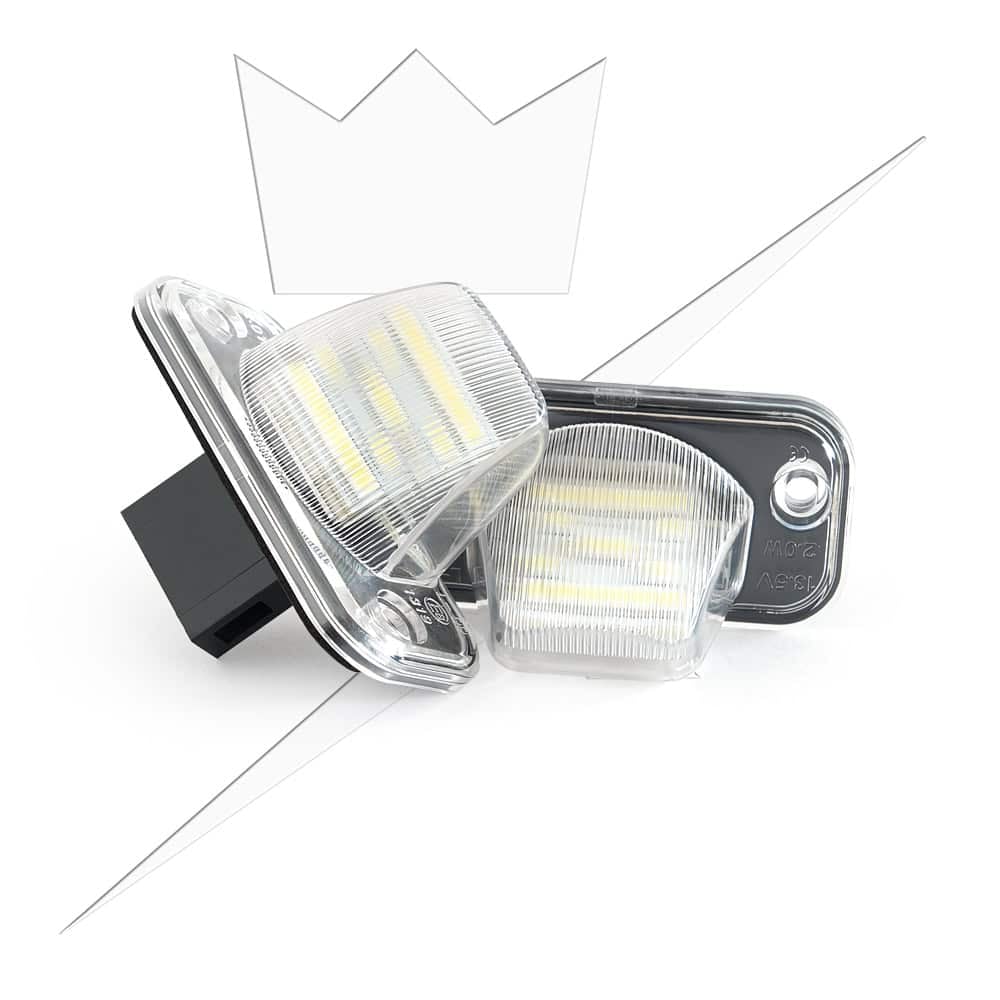 Luxtar LED Number Plate Light for VW Transporter, Passat, Jetta - Bild 3