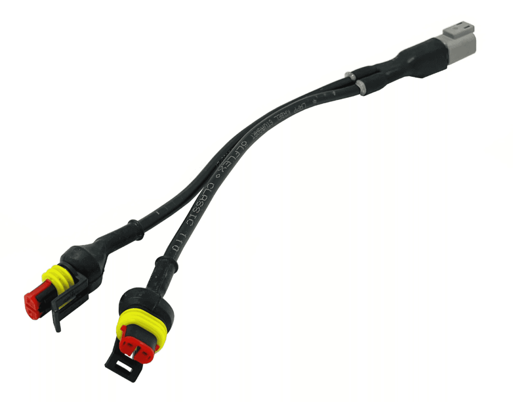 DT Male to Superseal Female, Y-Splitter