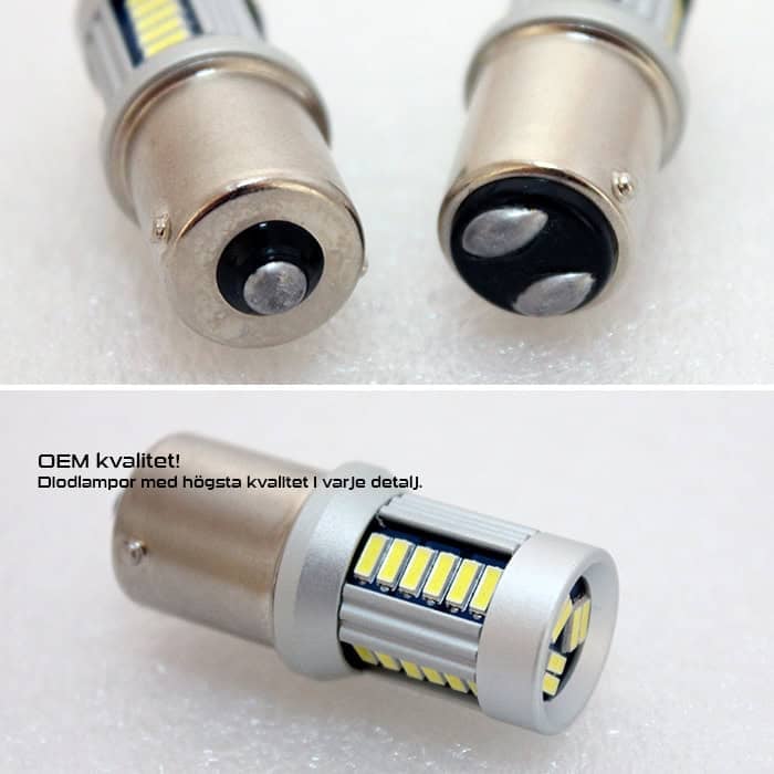 Luxtar BA15S 1156 LED Bulb, 30 SMD, 12-24 V, Amber - Bild 2