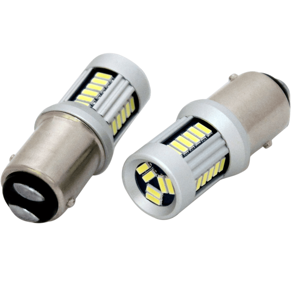 Luxtar BAY15D 1157 LED Bulb, 30 SMD, 12-24 V, Red