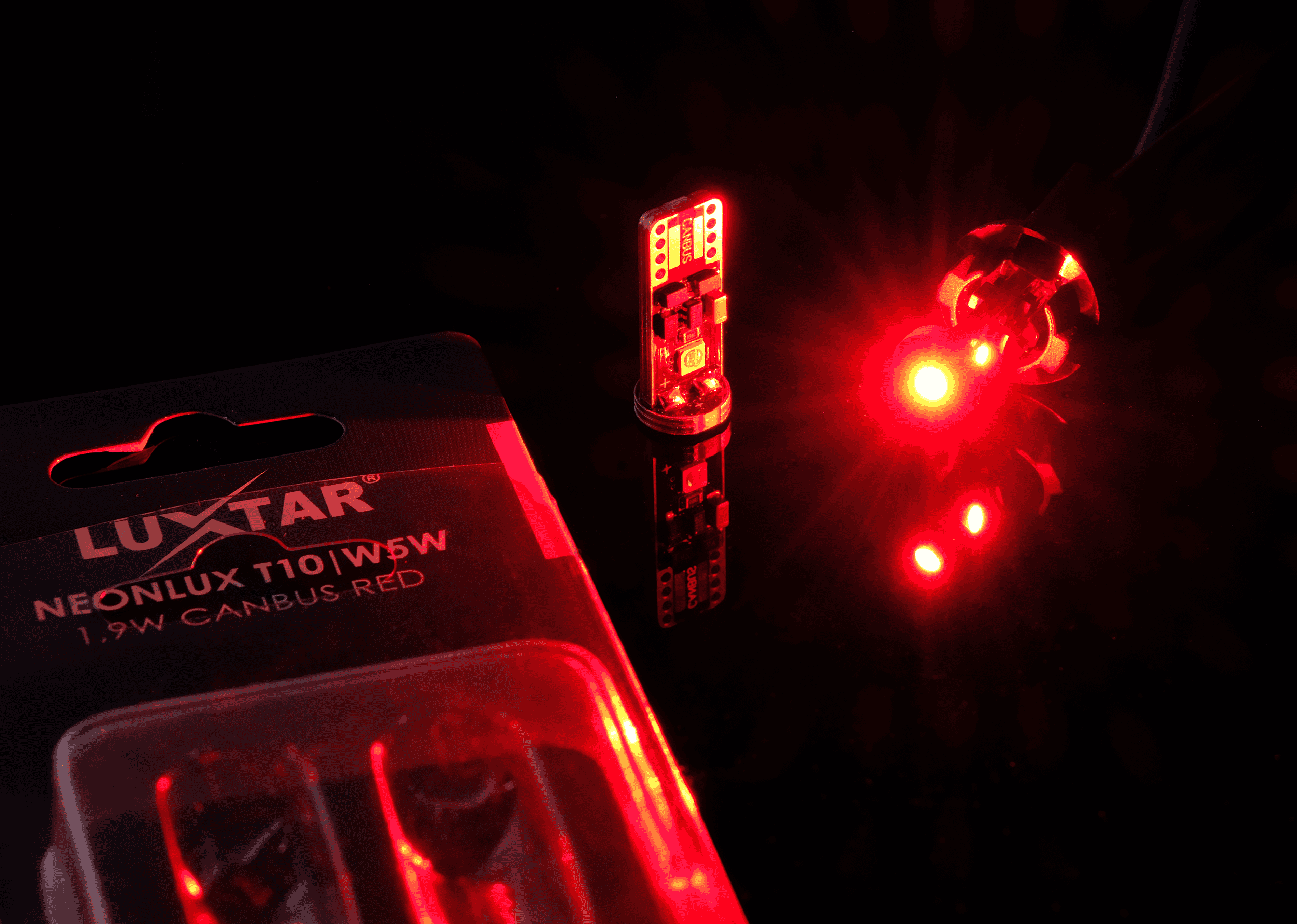 NeonLux T10 W5W Red - Bild 2