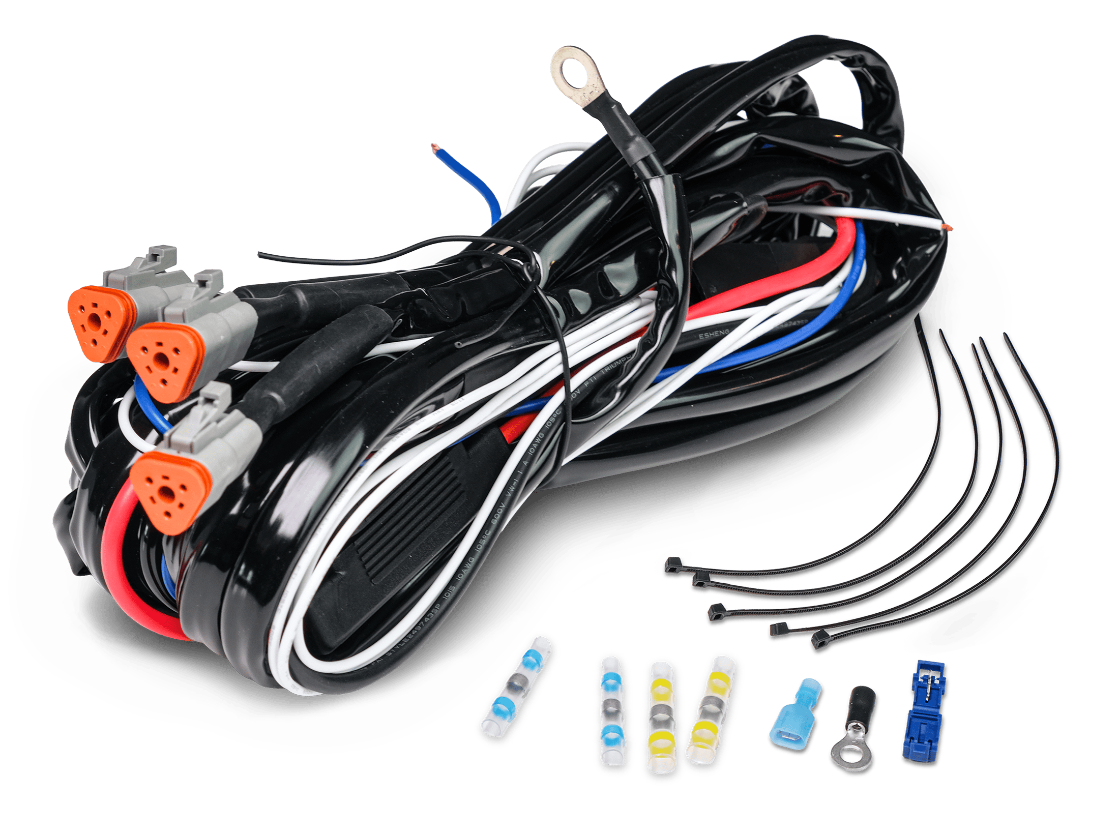 Relay Wiring Kit DT-3, 3 lights - Bild 2