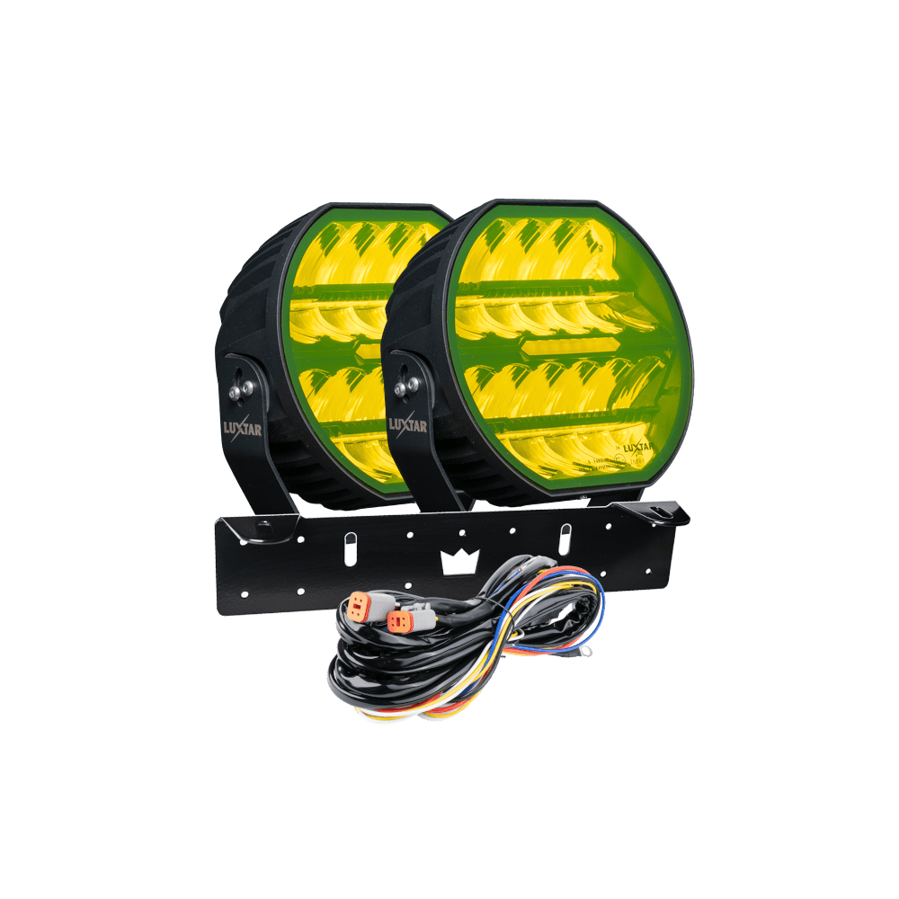 Stellar Black 2-Light Kit, Yellow