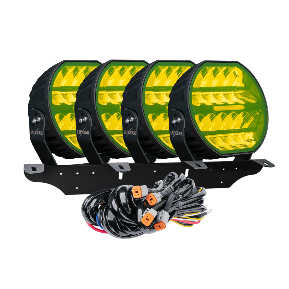 Stellar Black 4-Light Kit, Yellow