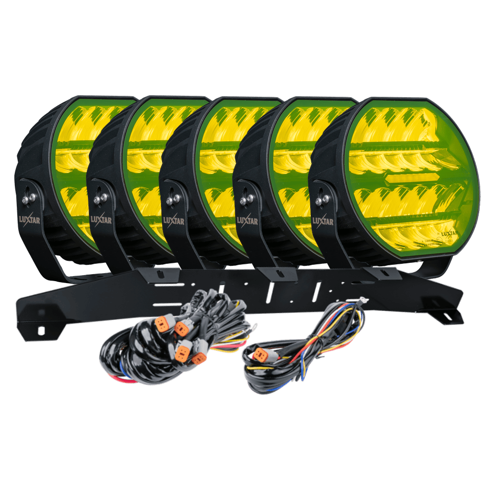 Stellar Black 5-Light Kit, Yellow