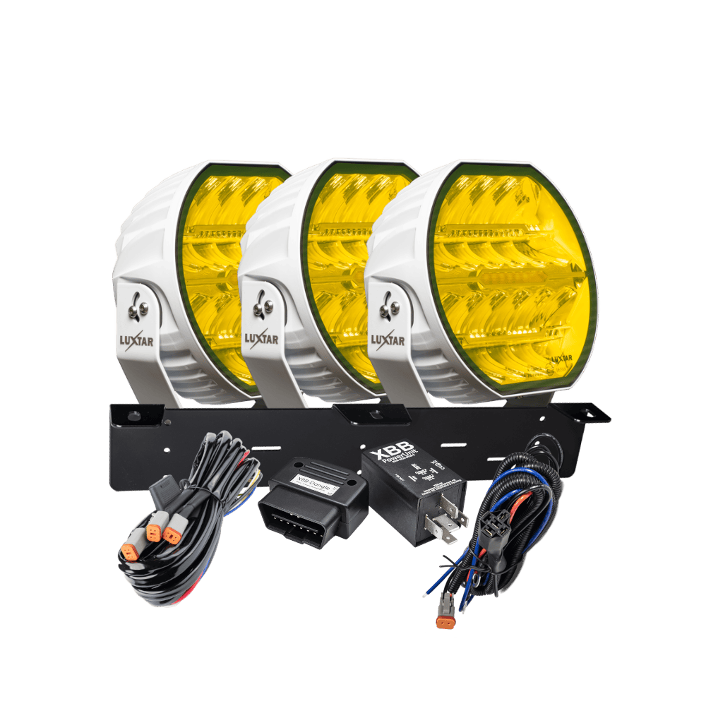 Stellar White 3-Light Kit, Yellow CAN bus