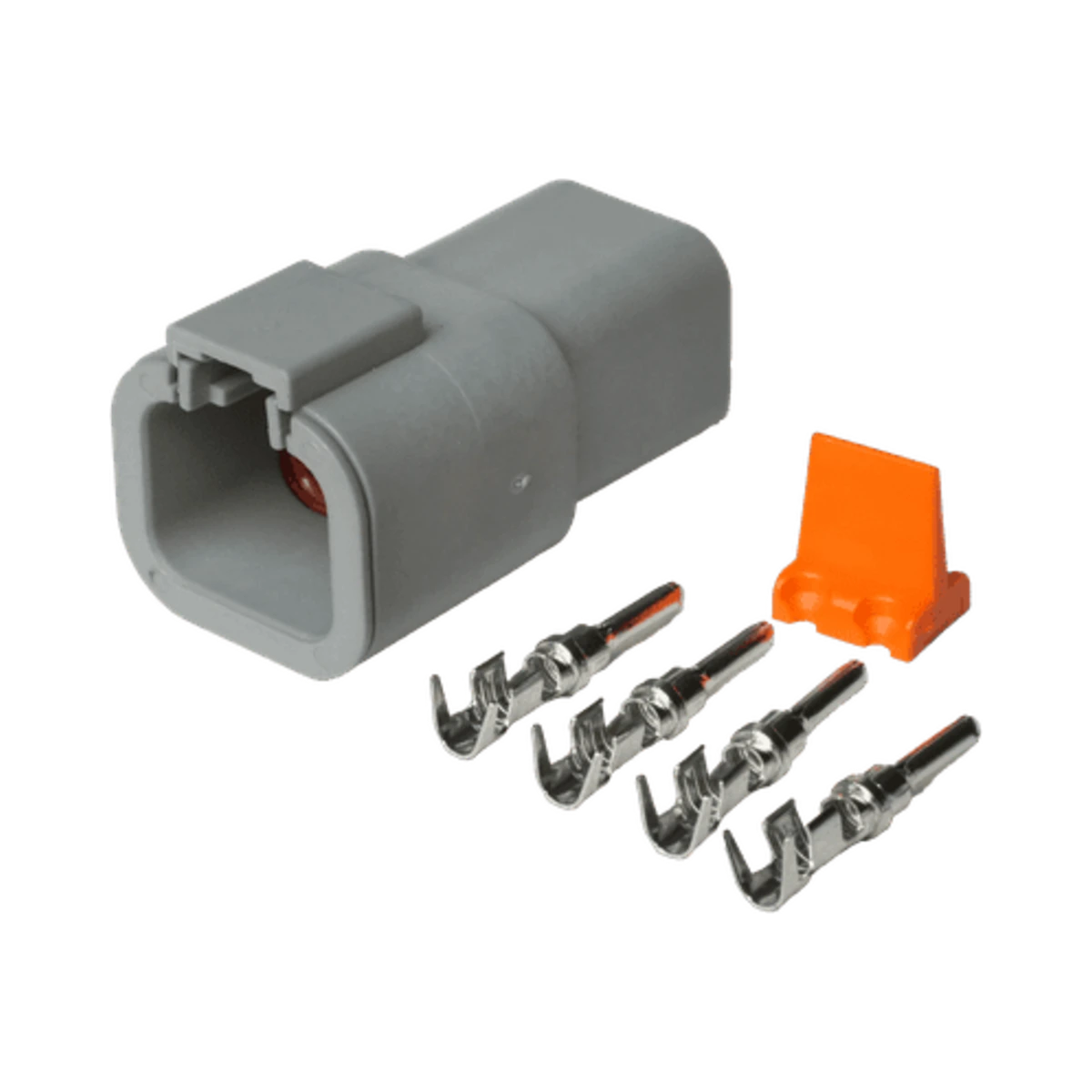 DTP-4 Connector Set 4-Pin, Male
