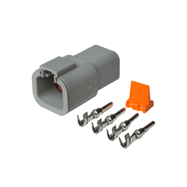 DTP-4 Connector Set 4-Pin, Male