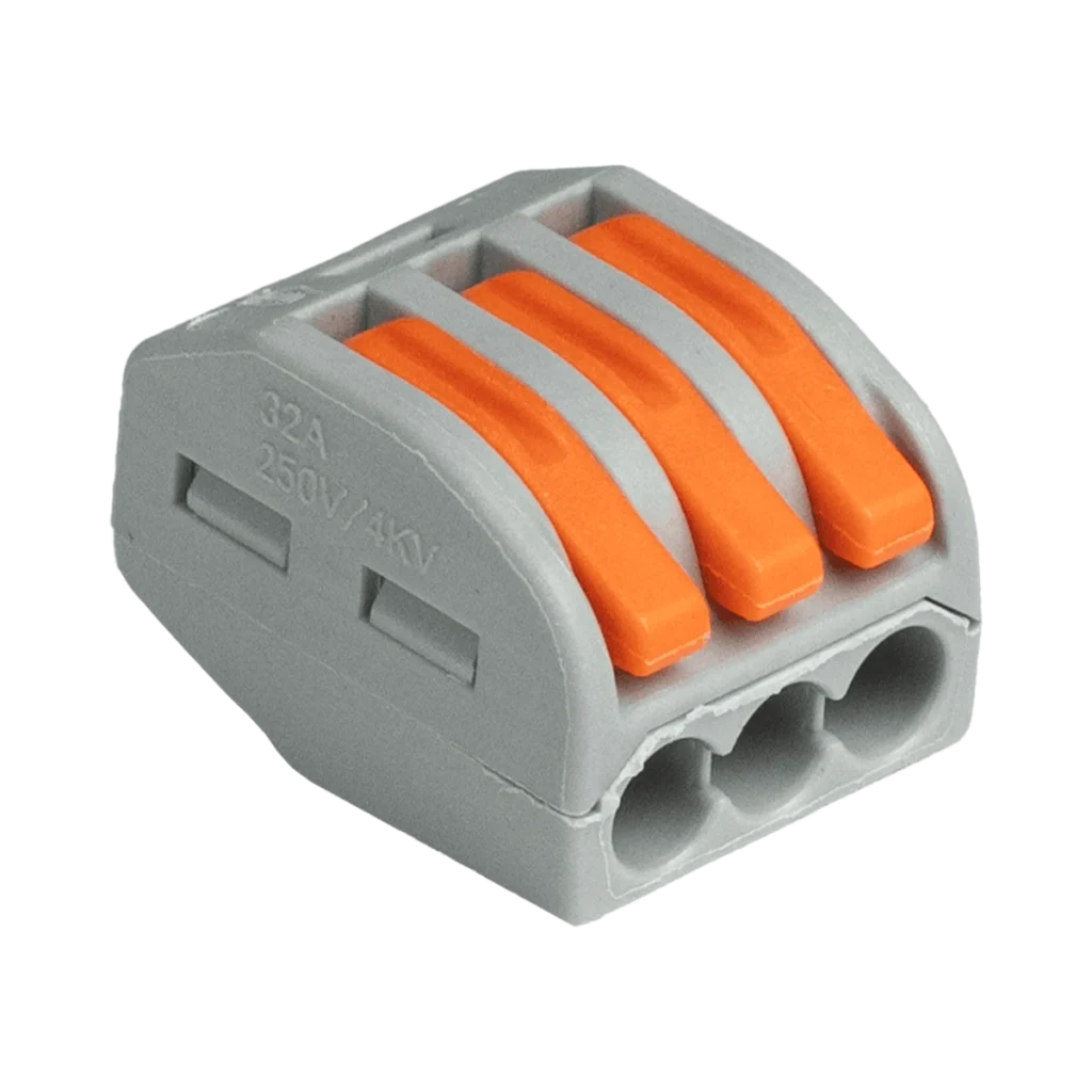 Lever Wire Connector, 3 Ports