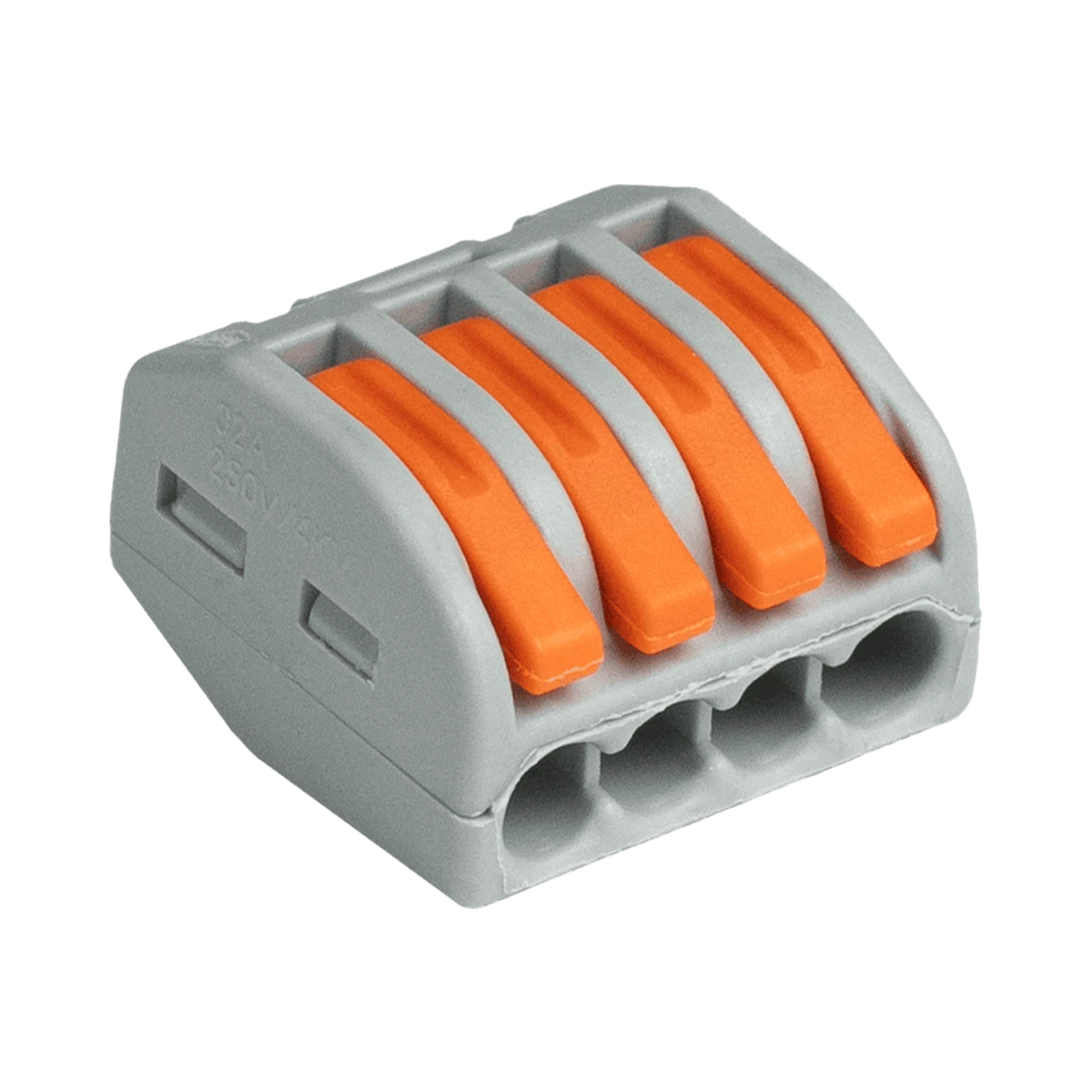 Lever Wire Connector, 4 Ports