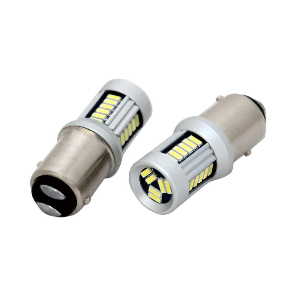 Luxtar BAY15D 1157 LED Bulb, 30 SMD, 12-24 V, Red