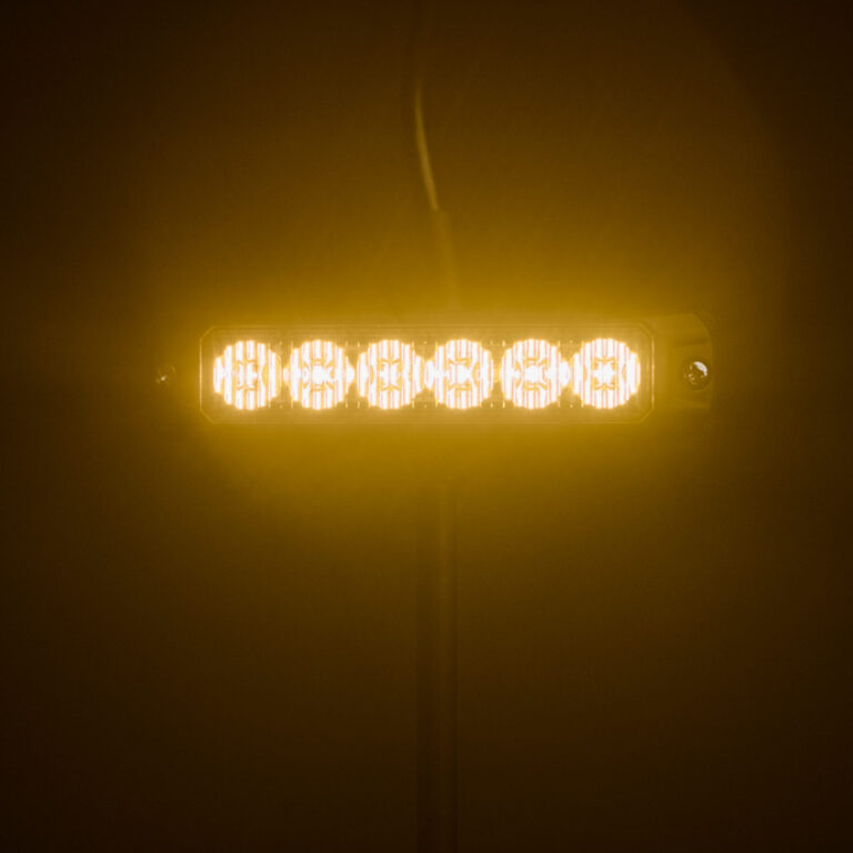 Luxtar Optiflux warning light lit in amber