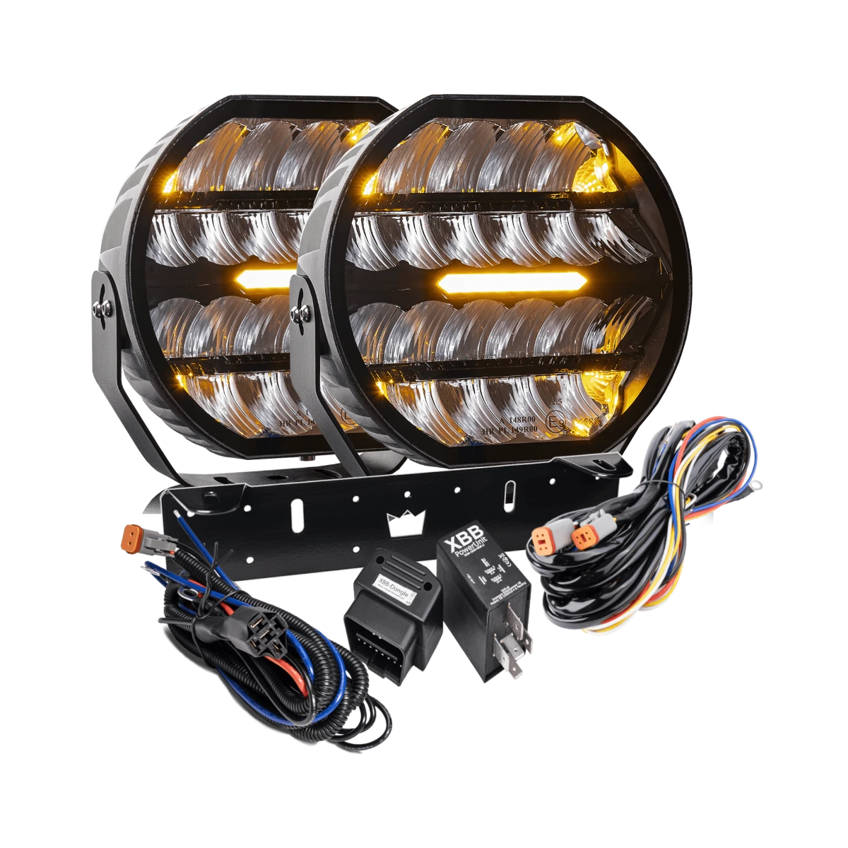 Stellar Black 2-Light Kit CAN bus