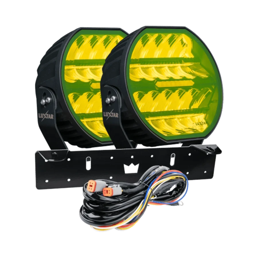 Stellar Black 2-Light Kit, Yellow