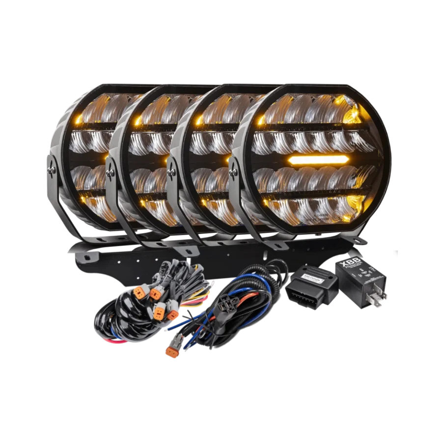 Stellar Black 4-Light Kit CAN bus
