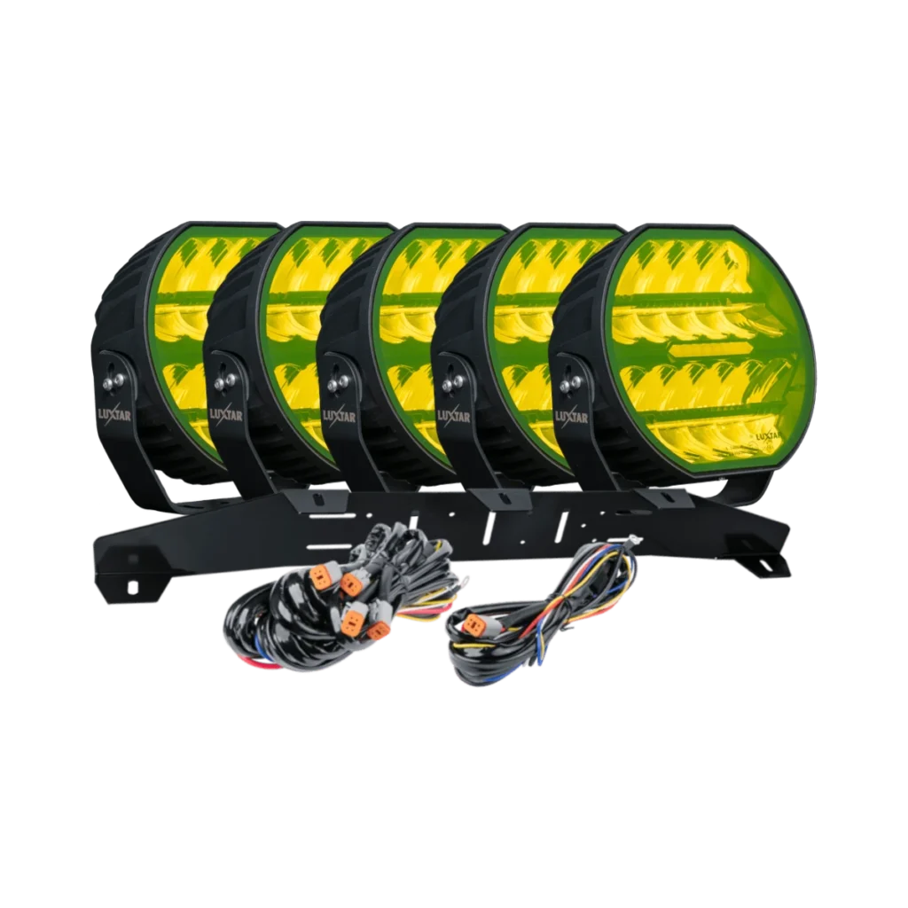 Stellar Black 5-Light Kit, Yellow