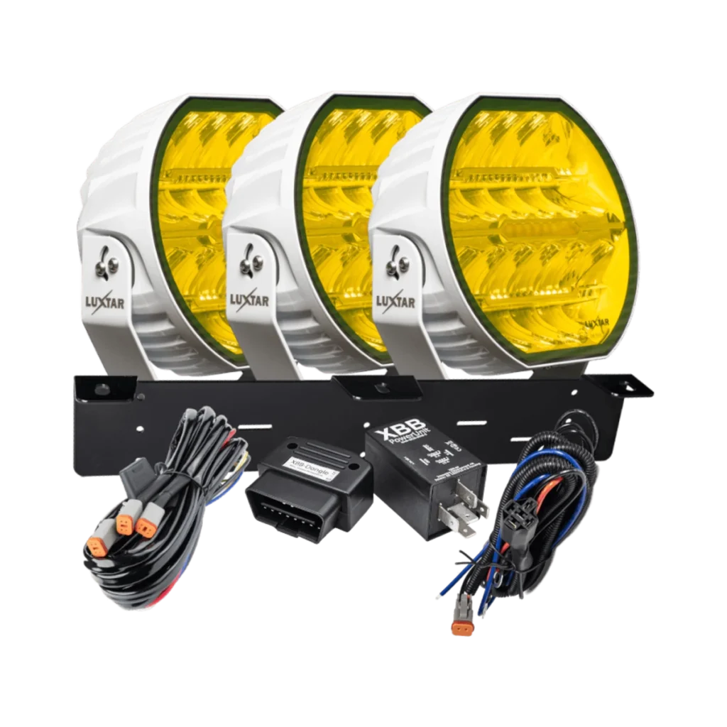 Stellar White 3-Light Kit, Yellow CAN bus
