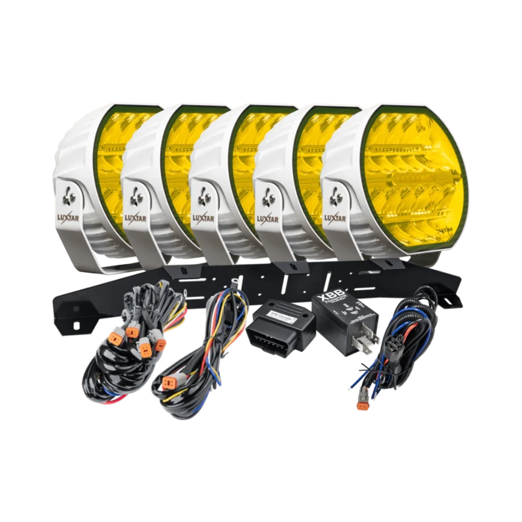 Stellar White 5-Light Kit, Yellow CAN bus