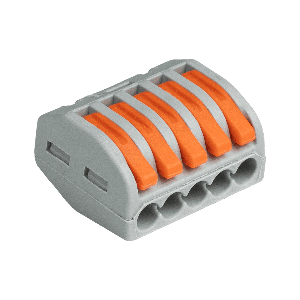 Lever Wire Connector, 5 Ports